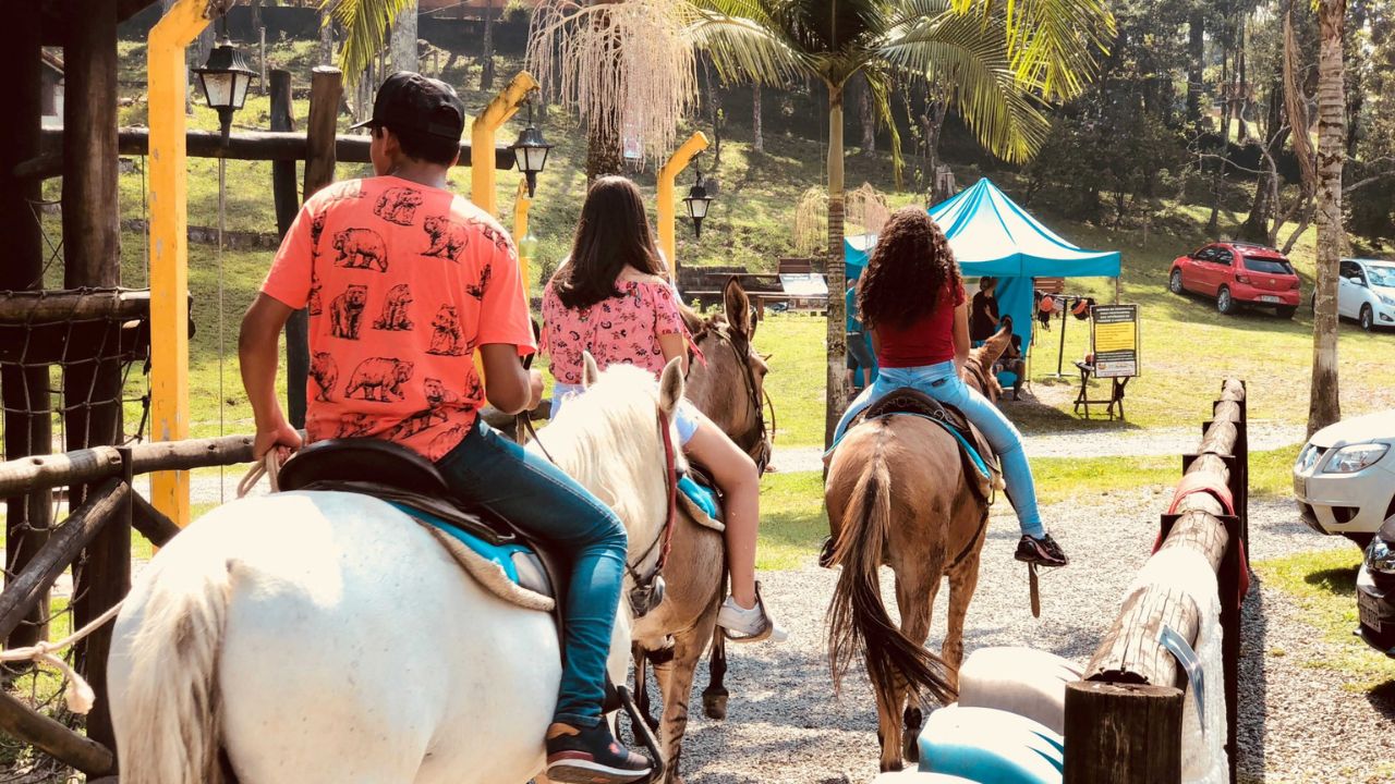 Maiores benefícios em andar a cavalo