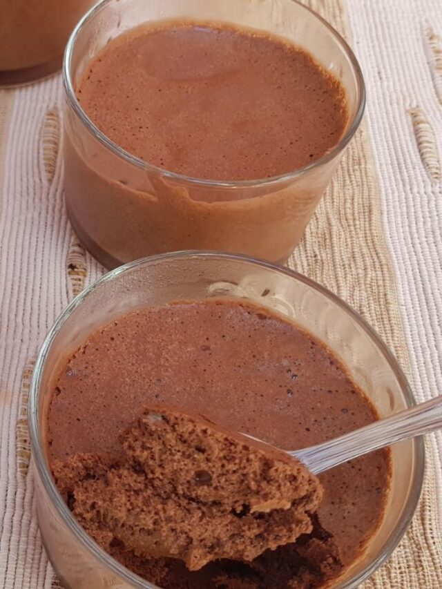MOUSSE RÁPIDA DE CHOCOLATE